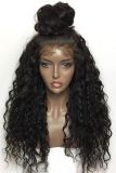 Ulovewigs Human Virgin Hair Pre Plucked Transparent Lace Front Wig  Free Shipping(ULW0102)