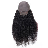 Ulovewigs Human Virgin Hair Wave Pre Plucked Transparent Lace Front Wig  Free Shipping (ULW0091)