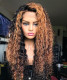 Ulovewigs Human Virgin Hair Pre Plucked Transparent Lace Front Wig  Free Shipping (ULW0203)