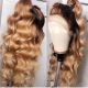 Ulovewigs Human Virgin Hair Pre Plucked Transparent Lace Front Wig  Free Shipping (ULW0202)