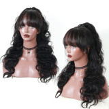 Ulovewigs Human Virgin Hair Pre Plucked Transparent Lace Front Wig   Free Shipping (ULW0232)