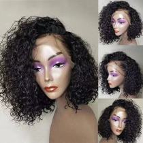Ulovewigs Human Virgin Hair Pre Plucked Transparent Lace Front Wig  Free Shipping (ULW0240)