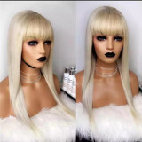 Ulovewigs Human Virgin Hair Pre Plucked Lace Front Wig  Free Shipping (ULW0255)