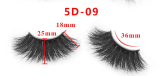 Ulovewigs 5D Mink Hair False Eyelashes Natural/Thick Long Eye Lashes Wispy Makeup Beauty Extension Tools(eye11)