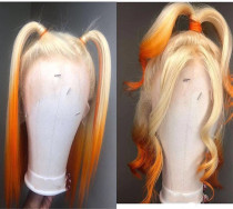 Ulovewigs Human Virgin Hair Pre Plucked Lace Front Wig Free Shipping (ULW0253)