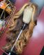 Ulovewigs Human Virgin Hair Pre Plucked Transparent Lace Front Wig  Free Shipping (ULW0401)