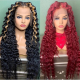 Ulovewigs Human Virgin Hair Pre Plucked Transparent Lace Front Wig  Free Shipping (ULW0414)