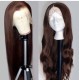 Ulovewigs Human Virgin Hair Pre Plucked Transparent Lace Front Wig  Free Shipping (ULW0438)