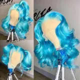 Ulovewigs Human Virgin Hair Pre Plucked Lace Front Wig  Free Shipping (ULW0452)