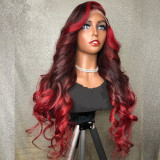 Ulovewigs Human Virgin Hair Pre Plucked Transparent Lace Front Wig Free Shipping (ULW0494)