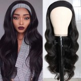 Ulovewigs Body Wave Wigs with Headbands for  Women Human Hair Wigs Free Shipping (ULW0520)