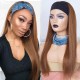 Ulovewigs Straight Wigs with Headbands for  Women Human Hair Wigs Free Shipping (ULW0523)