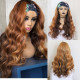 Ulovewigs Straight Wigs with Headbands for  Women Human Hair Wigs Free Shipping (ULW0524)