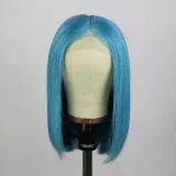 Ulovewigs Human Virgin Hair Pre Plucked 13x6 Lace Front Wig Color Bob Free Shipping (ULW0393)