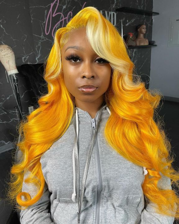 Ulovewigs Human Virgin Hair Pre Plucked Lace Front Wig  Free Shipping (ULW0228)
