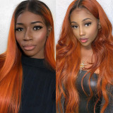 Ulovewigs Human Virgin Hair Pre Plucked Transparent Lace Front Wig  Free Shipping (ULW0158)