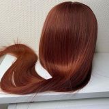 Ulovewigs Human Virgin Hair Goddess Style Pre Plucked Transparent Lace Front Wig Free Shipping(ULW0128)