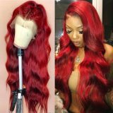 Ulovewigs Human Virgin Hair Pre Plucked Lace Front  Wig Free Shipping (ULW0201)