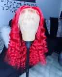 Ulovewigs Human Virgin Hair  Pre Plucked Lace Front Wig Free Shipping (ULW0297)
