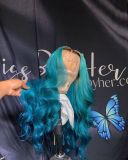 Ulovewigs Human Virgin Hair Pre Plucked Lace Front Wig  Free Shipping (ULW0425)