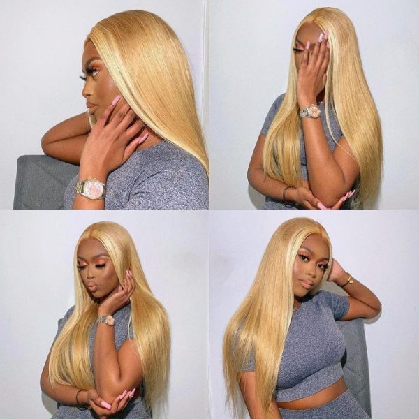 Ulovewigs Human Virgin Hair  Pre Plucked Lace Front Wig  Free Shipping (ULW0148)