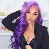 Ulovewigs Human Virgin Hair Pre Plucked Lace Front Wig  Free Shipping (ULW0310)