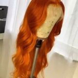 Ulovewigs Human Virgin Hair Pre Plucked Transparent Lace Front Wig   Free Shipping (ULW0318)