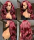 Ulovewigs Human Virgin Hair Pre Plucked Transparent Lace Front Wig  Free Shipping (ULW0532)
