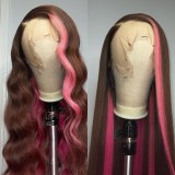 Ulovewigs Human Virgin Hair  Pre Plucked 13x4 Lace Front Wig Free Shipping (ULW0137)