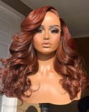 Ulovewigs Human Virgin Hair Pre Plucked Transparent Lace Front Wig  Free Shipping (ULW0266)