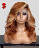 Ulovewigs Human Virgin Hair Pre Plucked Lace Front Wig  Free Shipping (ULW0439)