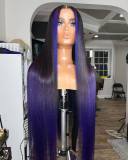Ulovewigs Pre Plucked Human Virgin Hair straight Lace Front Wig (ULW0027)