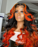 Ulovewigs Human Virgin Hair Pre Plucked Lace Front Wig  Free Shipping (ULW0326)
