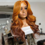 Ulovewigs Human Virgin Hair Wave Pre Plucked 13*6Lace Front Wig And Free Shipping (ULW0077)