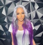 Ulovewigs Human Virgin Hair Pre Plucked Lace Front Wig  Free Shipping (ULW0244)