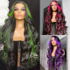 Ulovewigs Human Virgin Hair Pre Plucked  Lace Front Wig   Free Shipping (ULW0197)