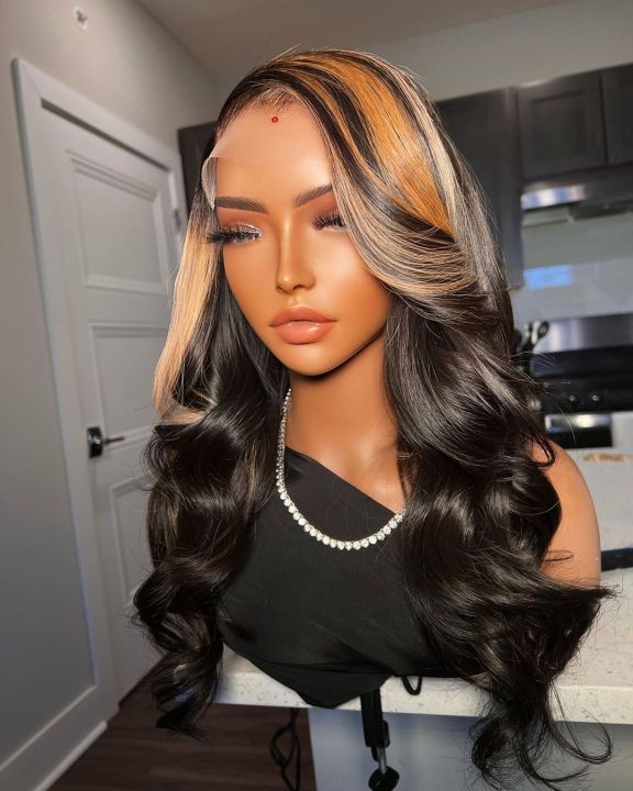 Ulovewigs Human Virgin Hair Pre Plucked Transparent Lace Front Wig And  Free Shipping (ULW0052)