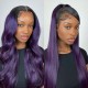 Ulovewigs Human Virgin Hair Pre Plucked Transparent Lace Front Wig Free Shipping (ULW0554)