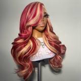 Ulovewigs Human Virgin Hair Pre Plucked Lace Front Wig  Free Shipping (ULW0557)