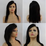 Ulovewigs Human Virgin Hair Pre Plucked Transparent Lace Front Wig Free Shipping (ULW0560)