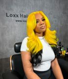 Ulovewigs Human Virgin Hair Pre Plucked Lace Front Wig  Free Shipping (ULW0345)