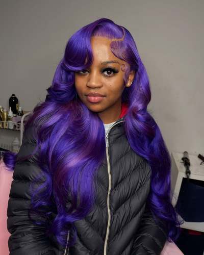 Ulovewigs Human Virgin Hair Pre Plucked Lace Front Wig  Free Shipping (ULW0327)