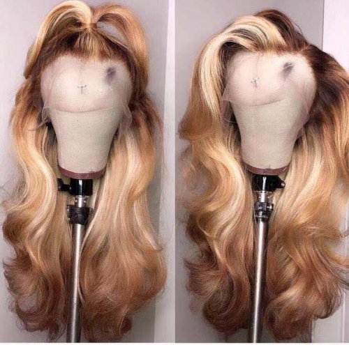 Us 120 Ulovewigs Human Virgin Hair Ombre Honey Blonde Pre