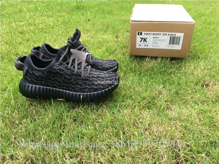 Infant Yeezy Boost 350 Pirate Black