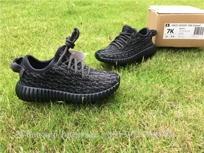 Infant Yeezy Boost 350 Pirate Black