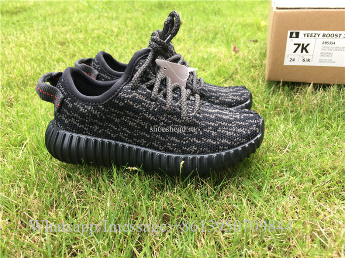 Infant Yeezy Boost 350 Pirate Black