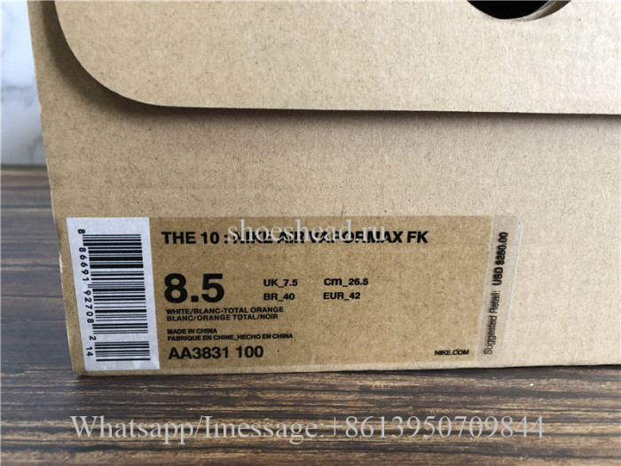 Off White x Nike Air VaporMax 2.0 White