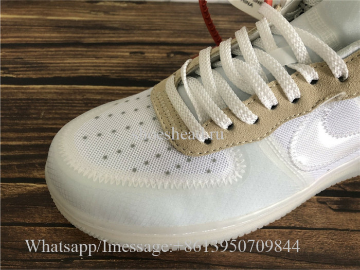Off White x Nike Air Force 1 Low Top White