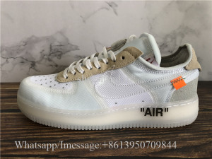 Off White x Nike Air Force 1 Low Top White