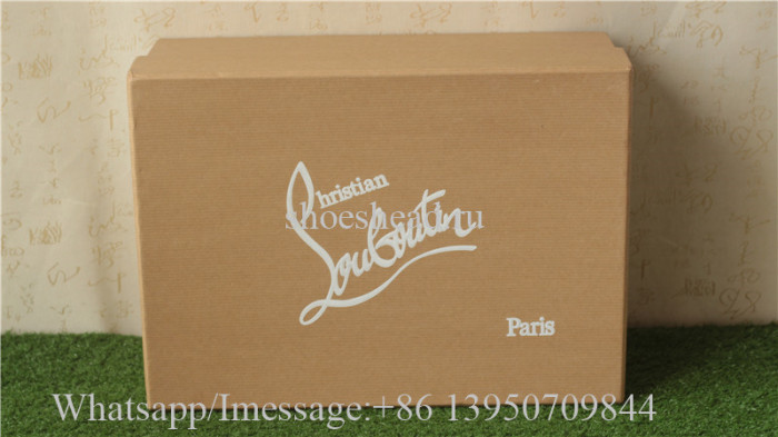 Christian Louboutin Spike Flat High Top Sneaker Golden Rivet
